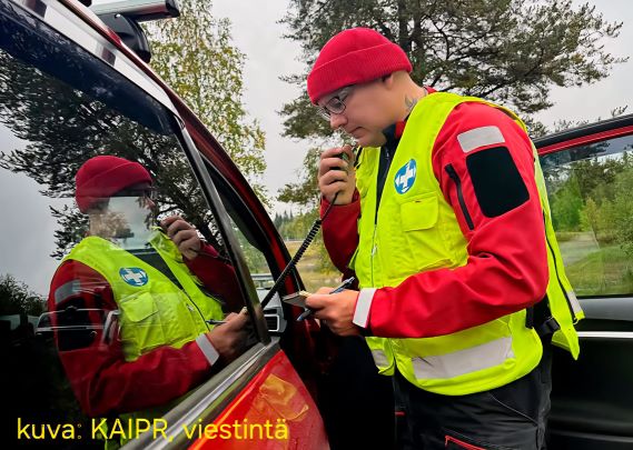 Vapepan viestittäjä toimessa