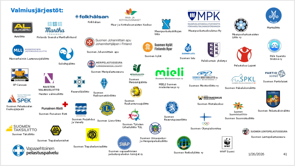 Vapepan valmiusjärjestöt