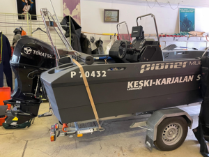 Keski-Karjalan Sukeltajien venekalustoa